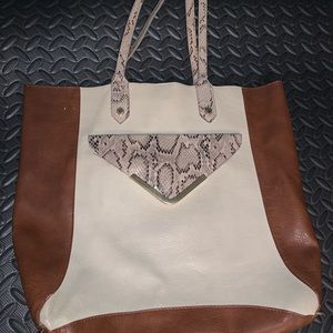 Steve Madden Snakeskin Purse BIG